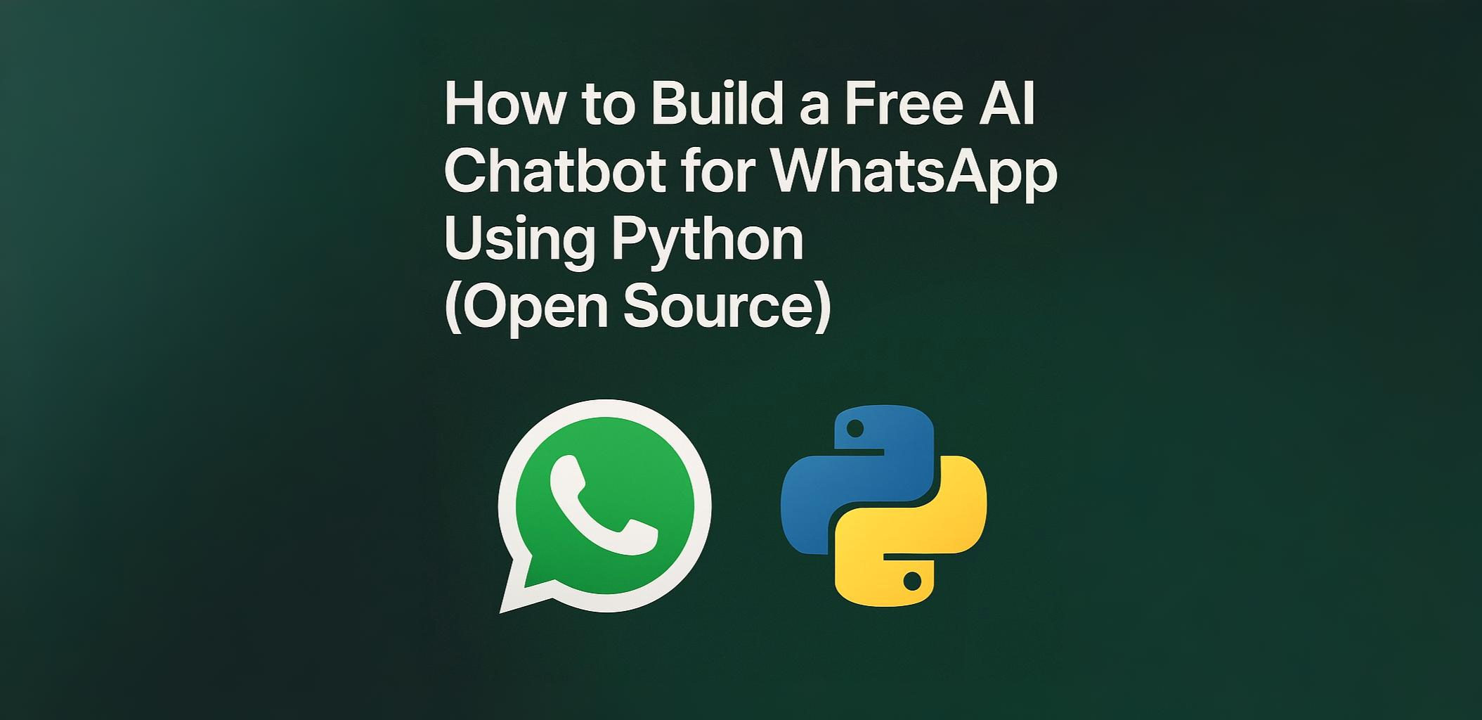 Affordable WhatsApp AI Chatbot Using Python & Gemini for Just $6/Month (No Business API Needed)