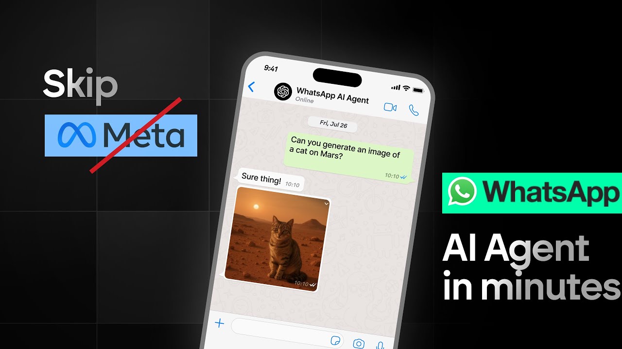 How to Build a WhatsApp AI Chatbot in 5 Minutes Using Python  (No Coding Skills Needed)